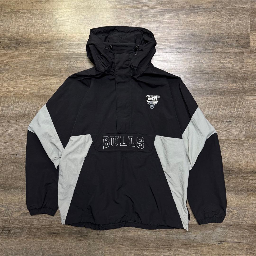 やっくん様 NBA シカゴ・ブルズ アノラックパーカー ナイロンジャケット L