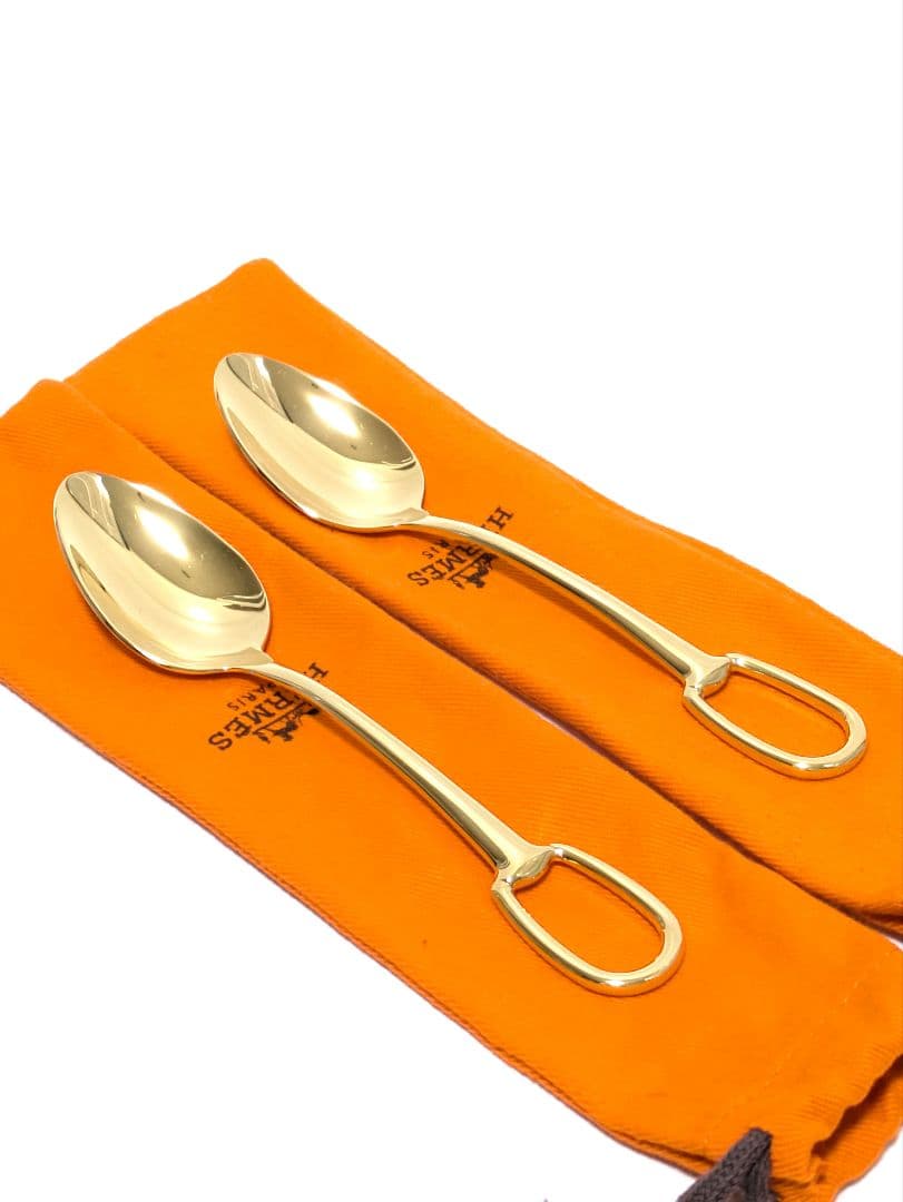 HERMES エルメス グラン アトラージュ デザートスプーン デザートフォーク
