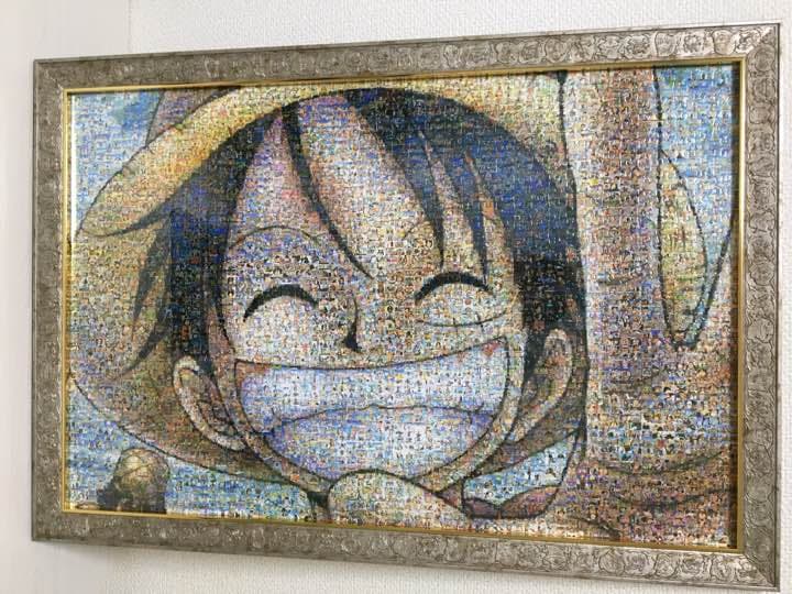 1000ピース ワンピースモザイクアート(完成品)