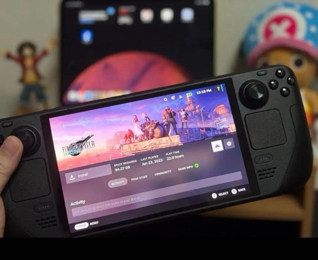 steam deck新型OLED　スチームデック