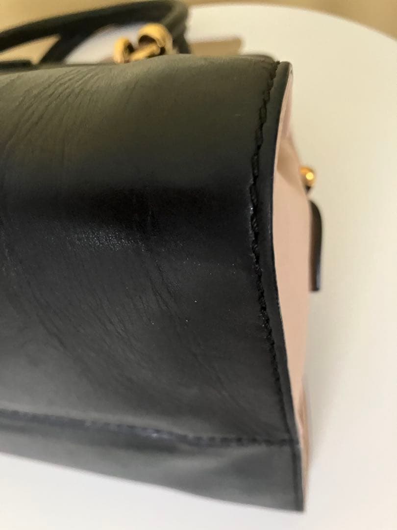 TOD’S セラ ラージ バイカラー バック&ショルダーバック