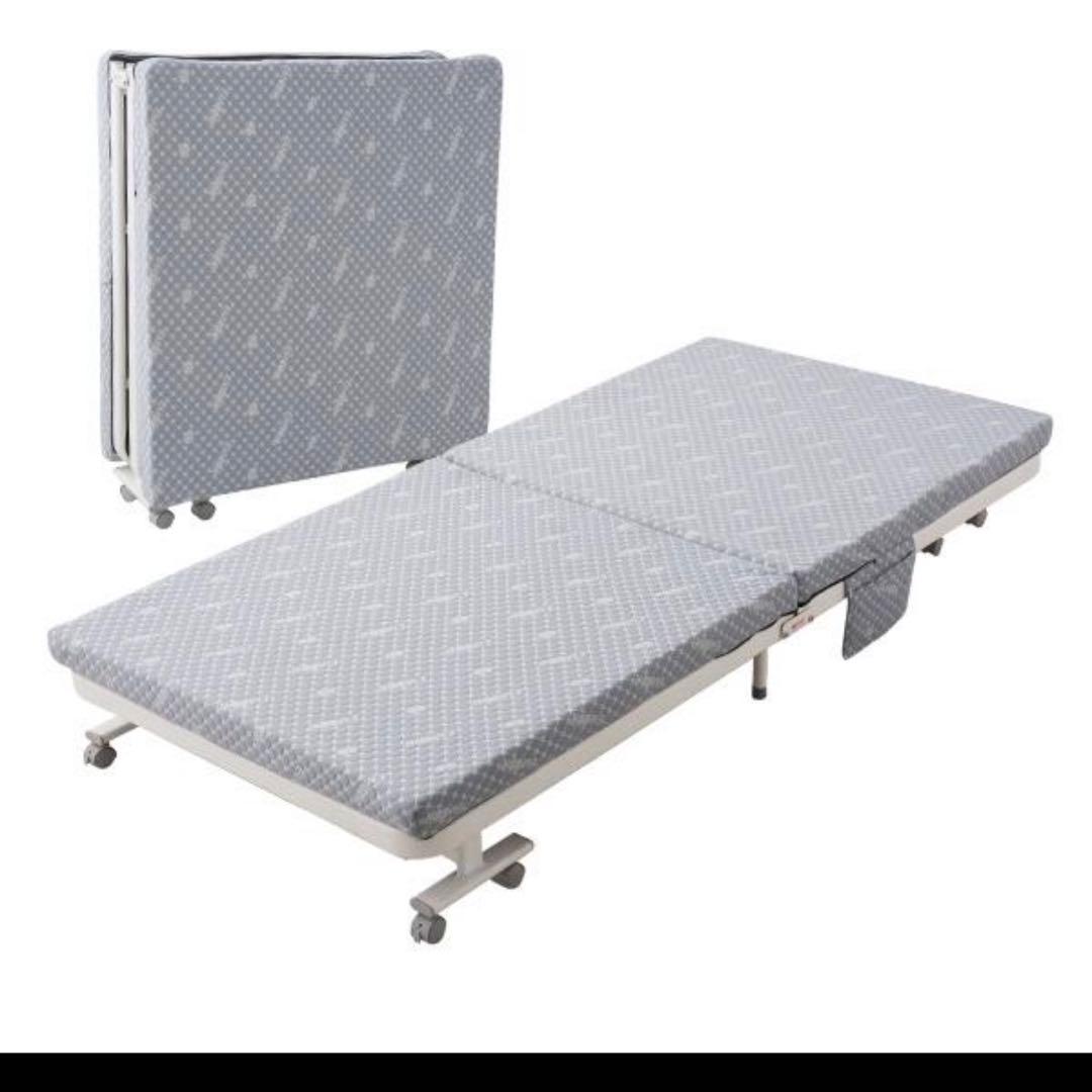 折りたたみベッド MEHOL (メホール) セミシングル　ハイタイプ