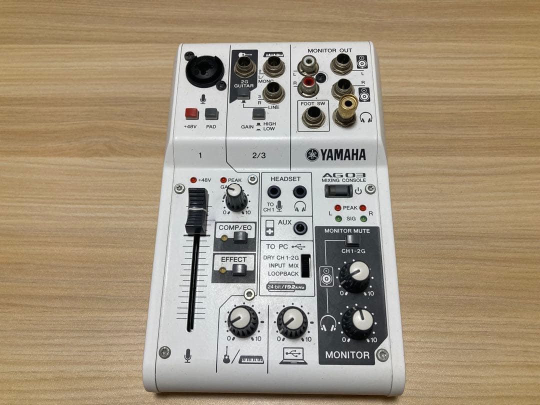 YAMAHA ウェブキャスティングミキサーオーディオインターフェース AG03