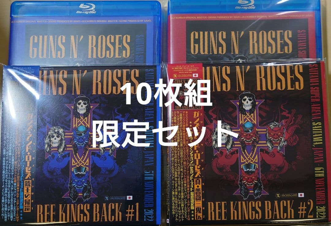 ガンズ・アンド・ローゼズ 10枚組 限定セット