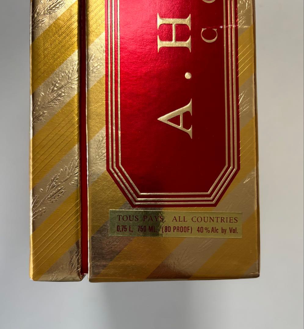 古酒　A.HARDY COGNAC ニワトリ 金陶器 750ml 40% 箱入