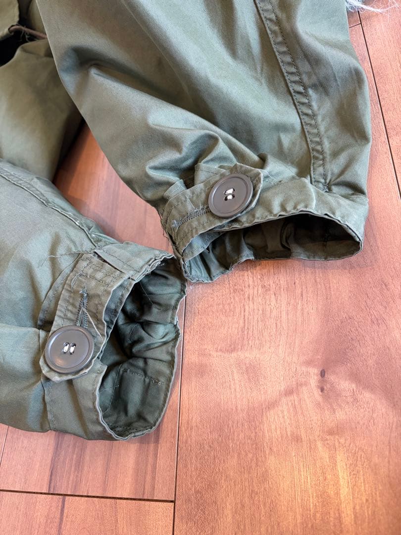 美品 SMALL フルセット US M65 フィッシュテールパーカー 米軍実物