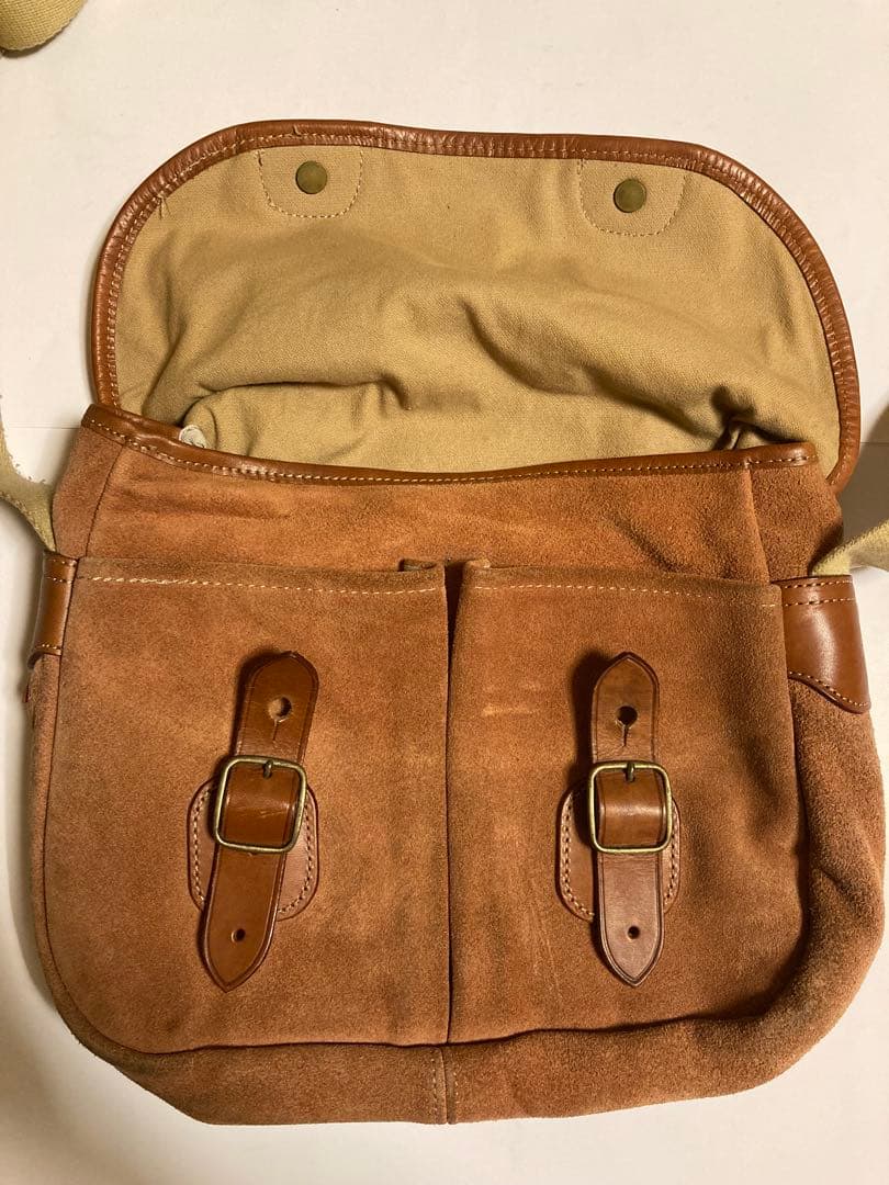 80’sヴィンテージ　※ SAZABY’S サザビー ショルダーバッグ　スエード