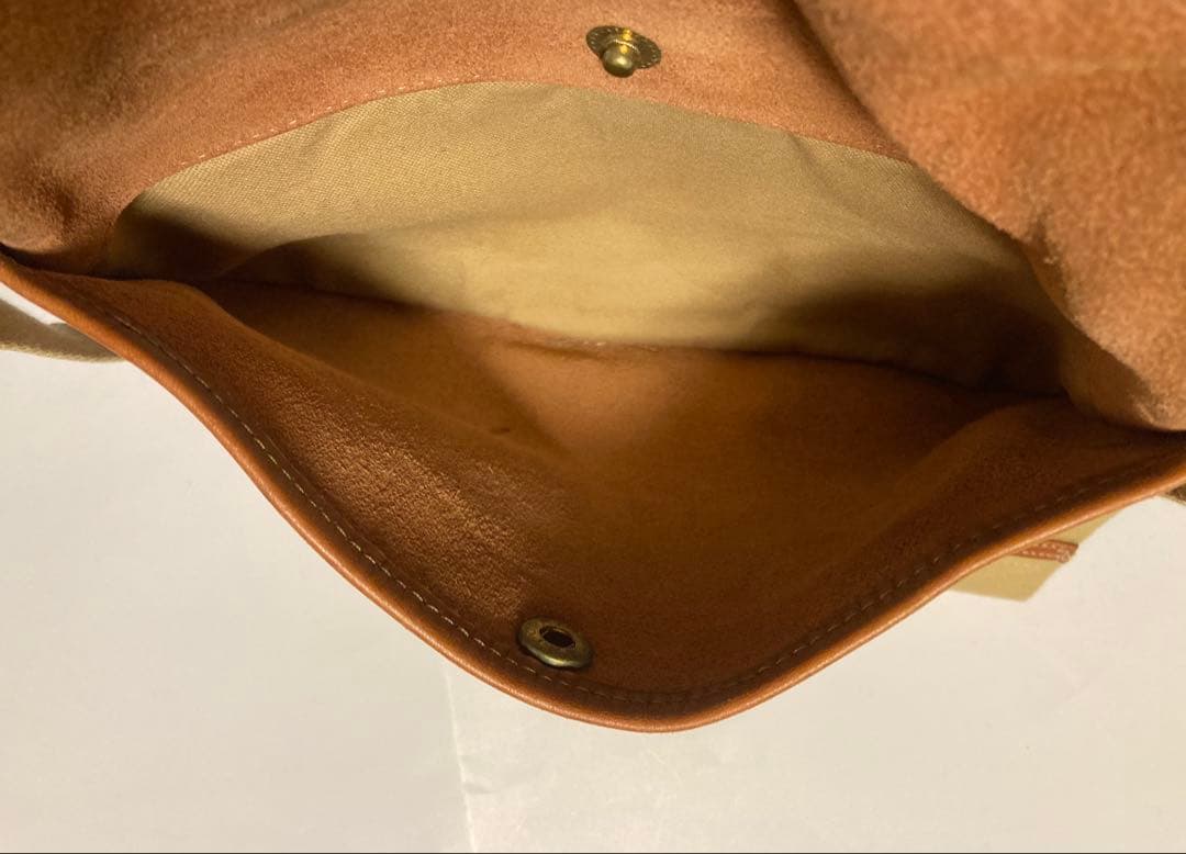 80’sヴィンテージ　※ SAZABY’S サザビー ショルダーバッグ　スエード