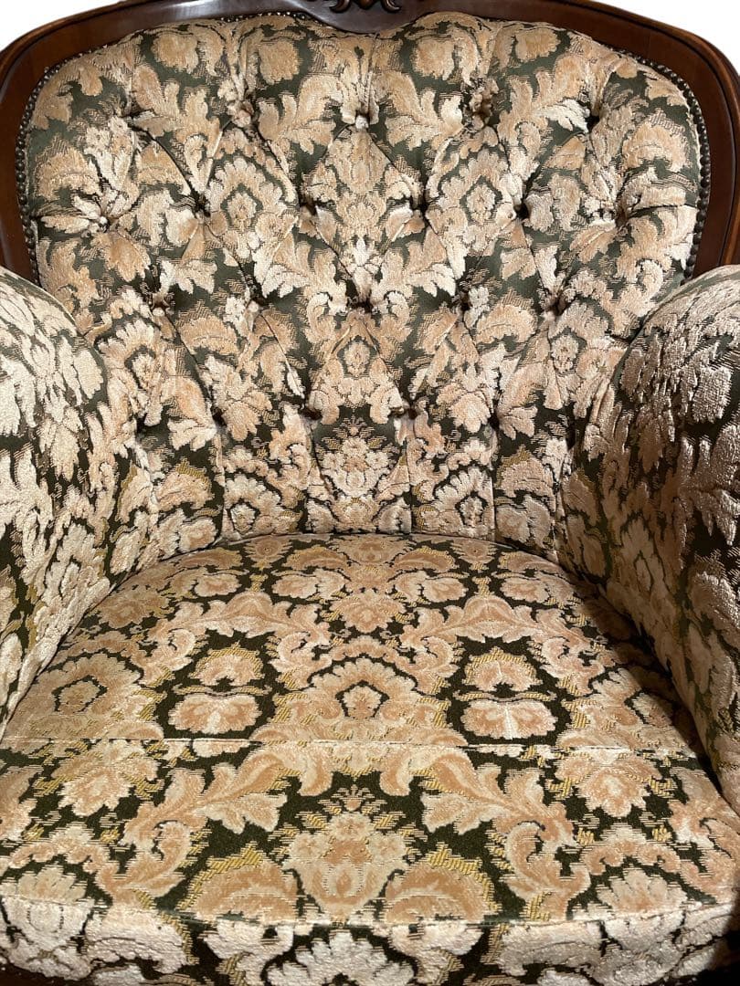 1/2 カリモク 金華山 ネコ脚 karimoku 金華山 ソファー 1人がけ