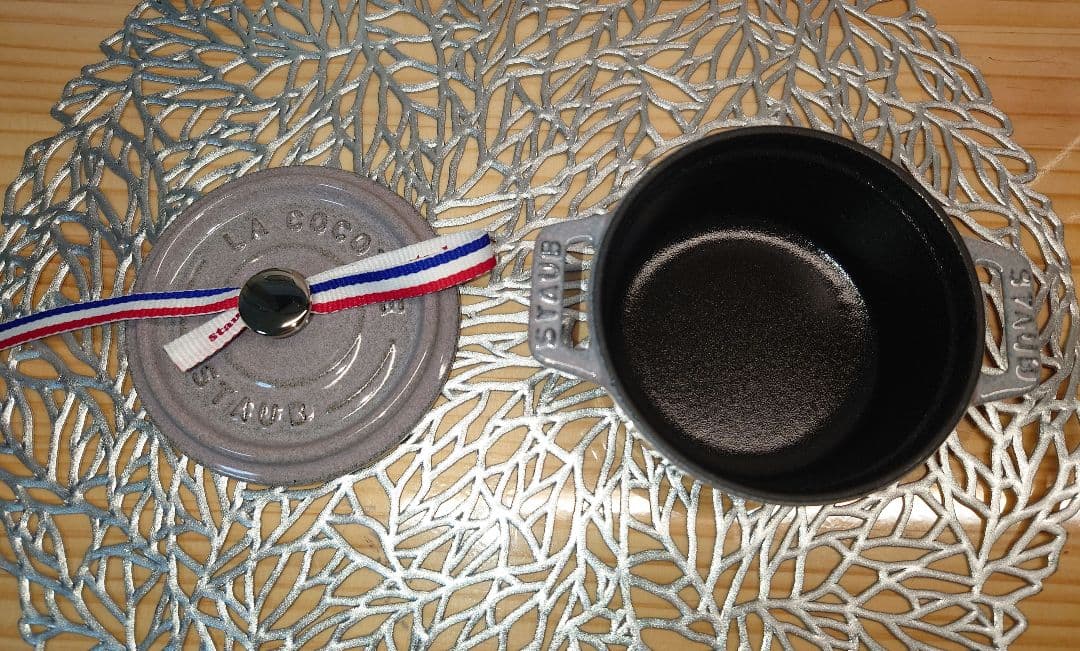 STAUB ピコ・ココットラウンド シフォンローズ　10cm