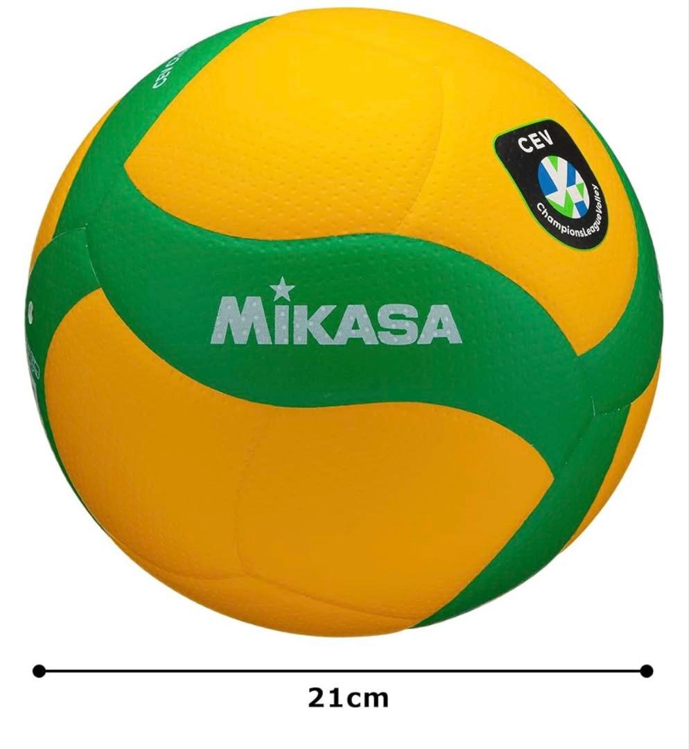 【新品未使用】欧州チャンピオンズリーグ公式試合球 5号　黄色／緑