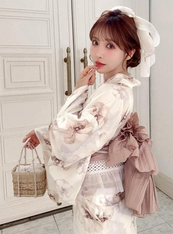 【新品即発送】GRL 3点セット2Way花柄セパレート浴衣[fy025]