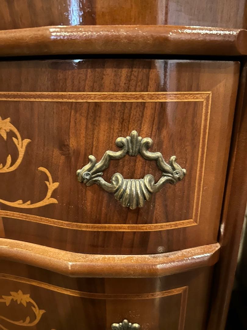 すみれさま　イタリア製 象嵌チェスト クラシカル家具 エレガント　アンティーク