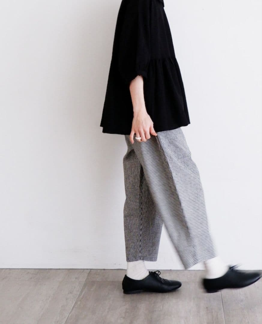 オローネ　バルーンパンツ　コットンリネンラミー　春夏