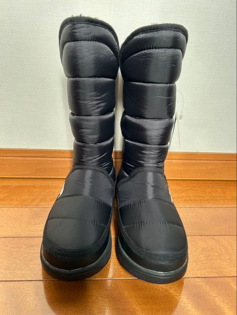 未使用 ザノースフェイス 防水ブーツ ウォータープルーフ 23 ブラック
