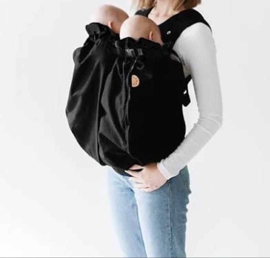 weego ウィーゴツイン 双子用抱っこ紐 黒