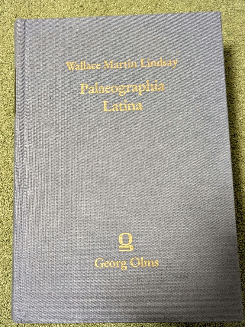 稀少　ラテン語古書体学・中世叙事詩・語彙論 学術書3冊セット
