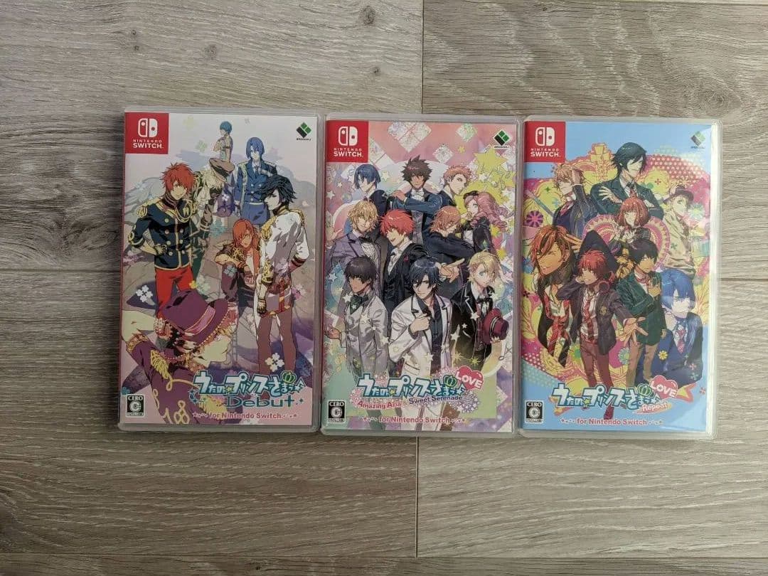 うたプリ Repeat LOVE　AA＆SS LOVE　Debut　3点セット