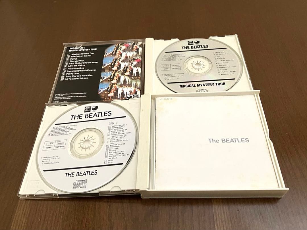 【THE BEATLES全集】14アルバム（CD16枚）