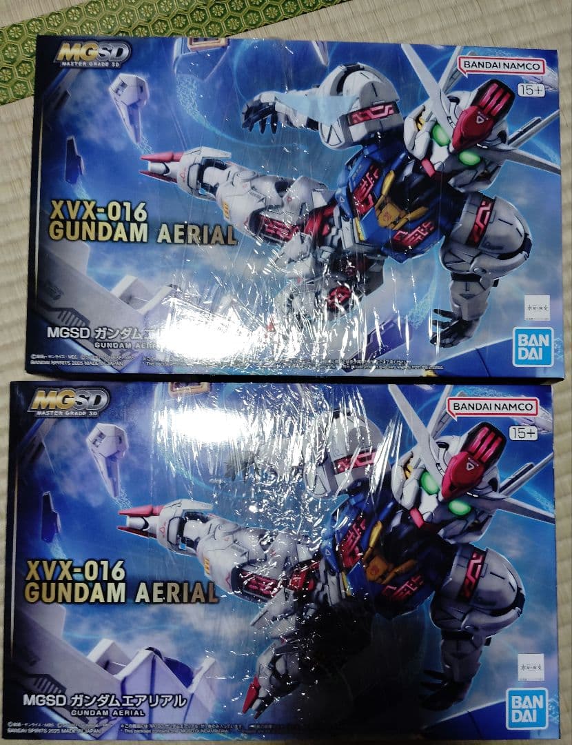 MGSD ガンダムエアリアル 2個セット