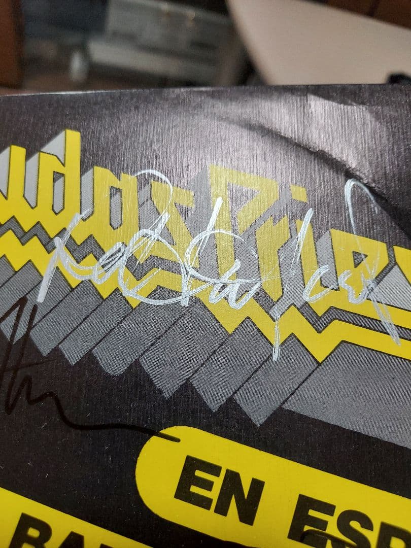 Judas Priest サイン入りレコード