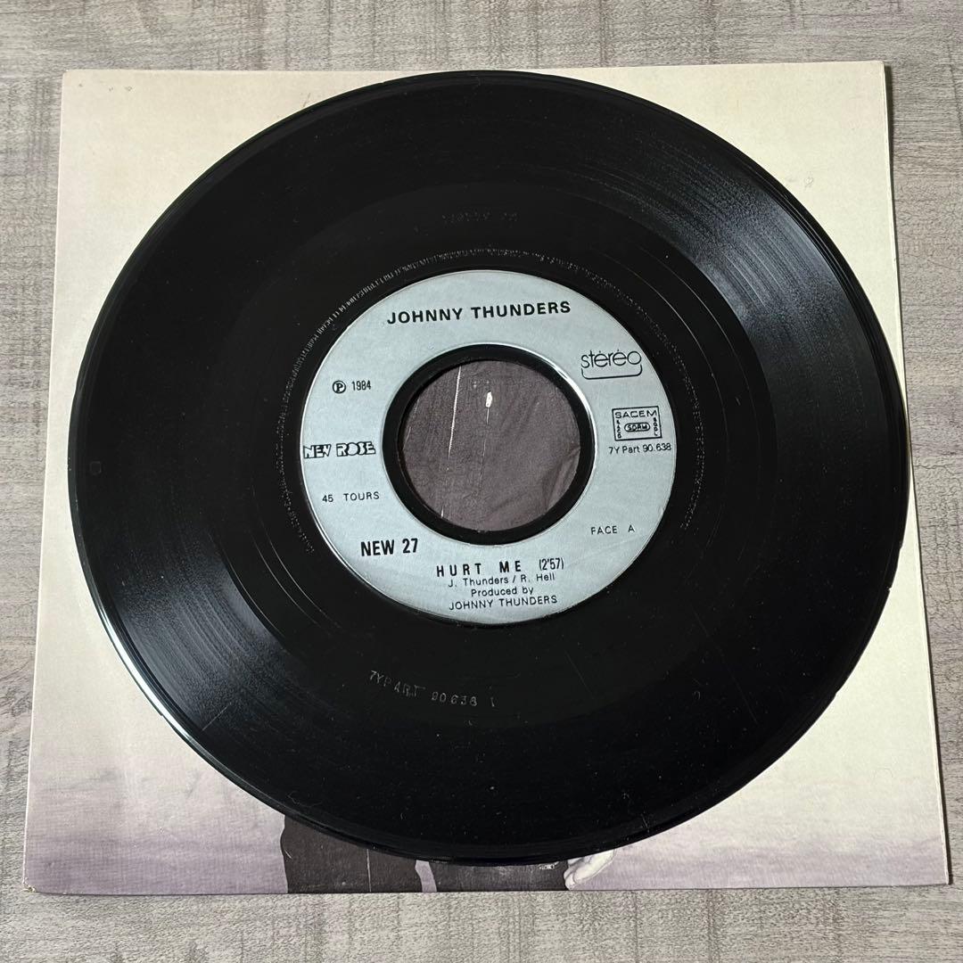 7EP 7インチ Johnny Thunders Hurt Me PUNK