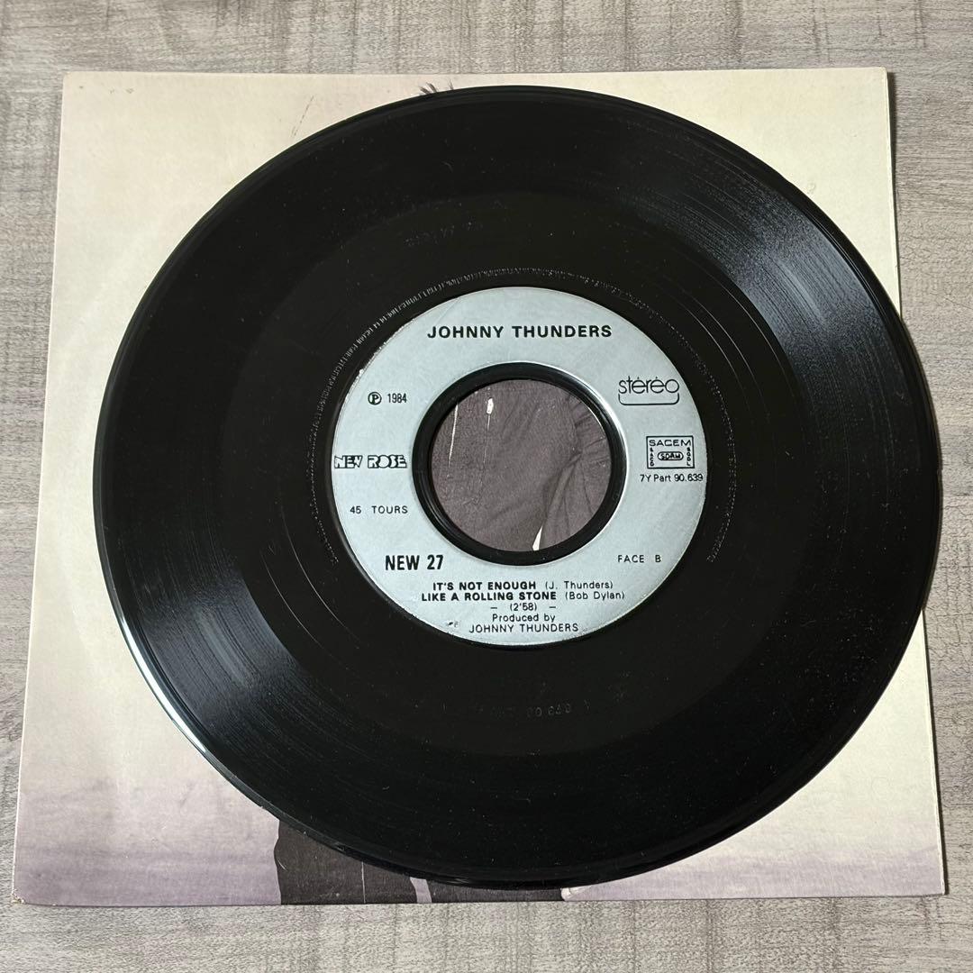 7EP 7インチ Johnny Thunders Hurt Me PUNK