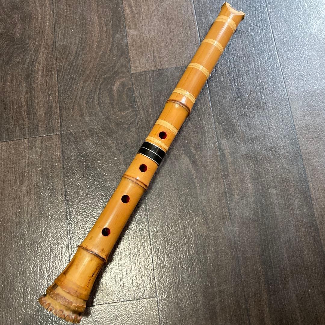 K*n様 尺八　詳細不明　約48cm 補修アリ