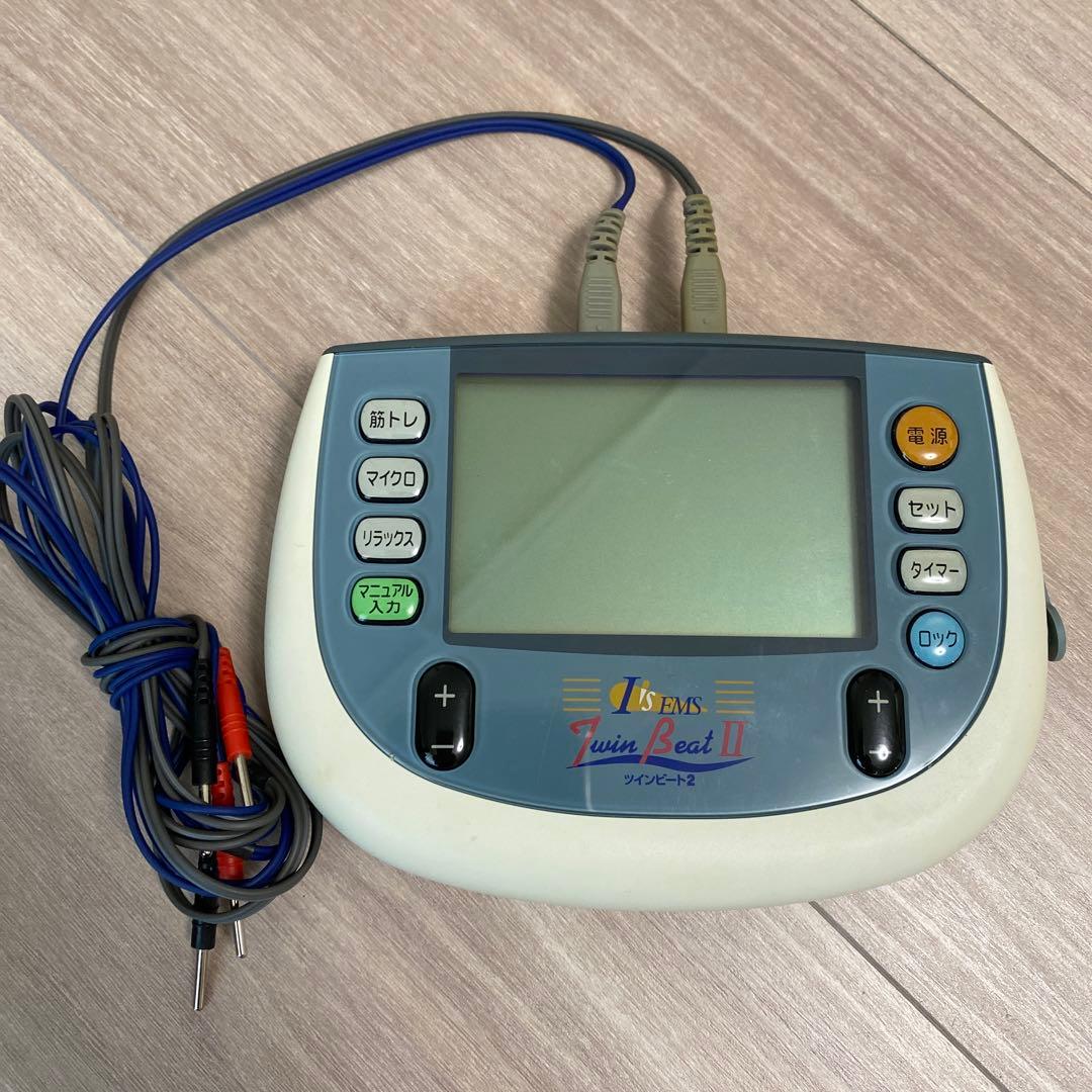 ◆ツインビート2 伊藤超短波㈱ マイクロ電流 電極コード 説明書 付き