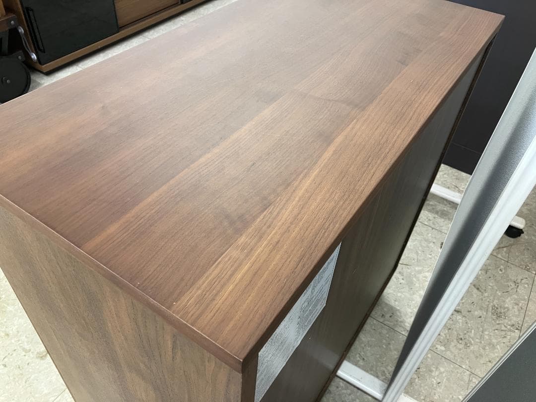 無印良品 キャビネット ウォールナット材 ブラウン