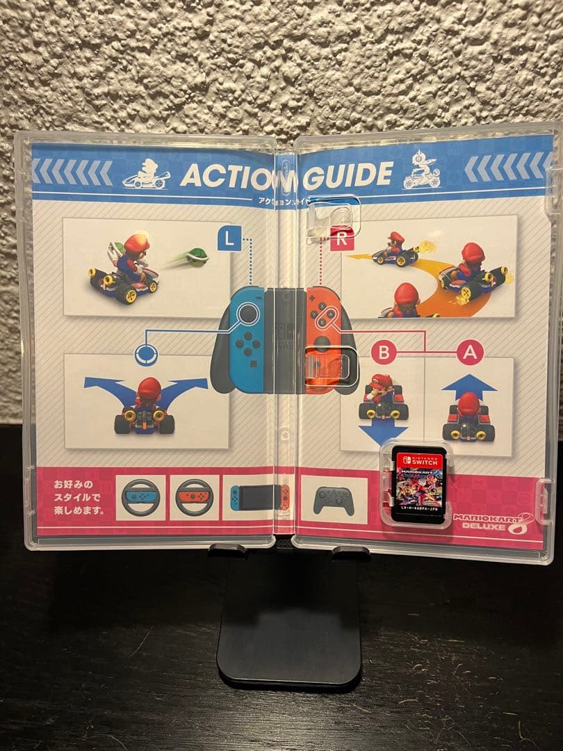 マリオカート8 デラックス マリオカートレーシングホイールセット美品❗️