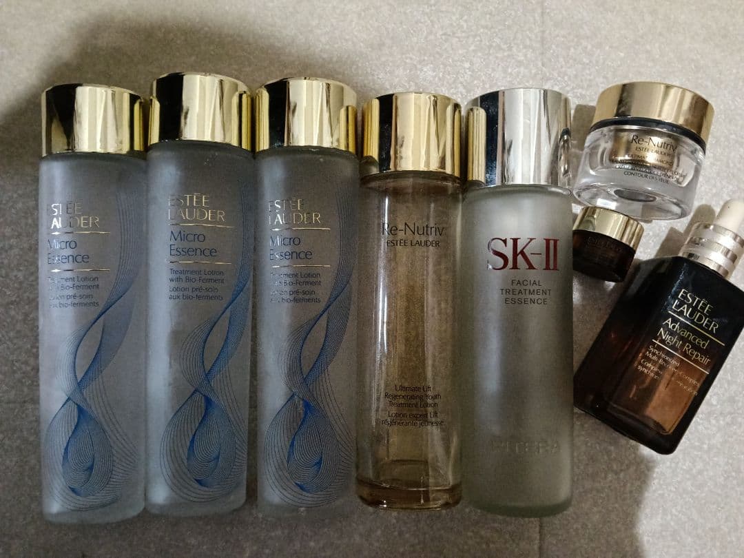 （空ビンまとめ売り）ESTEE LAUDER & SK-II