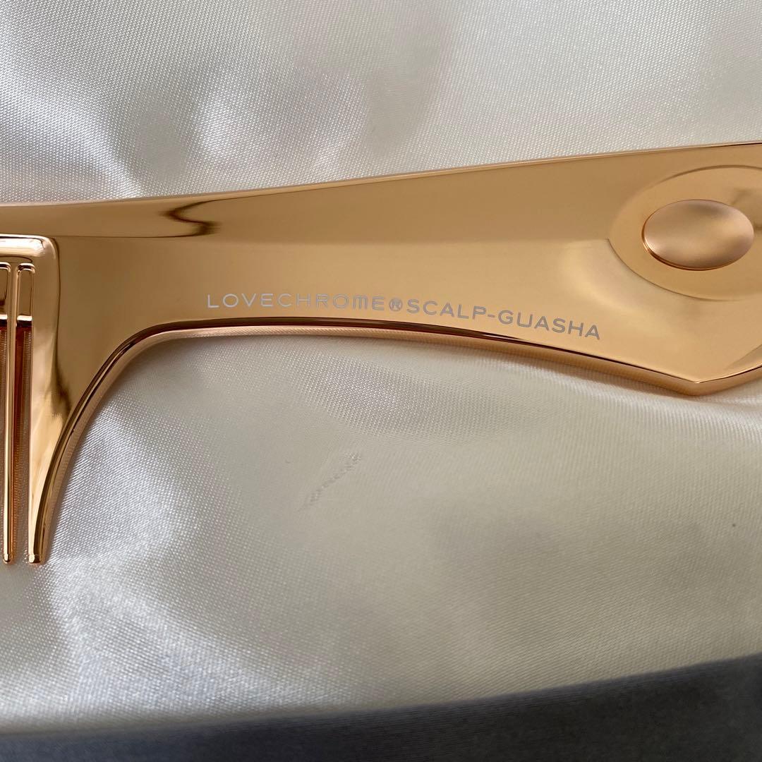 新品未使用　LOVECHROME スカルプカッサ　ローズゴールド　ラブクロム