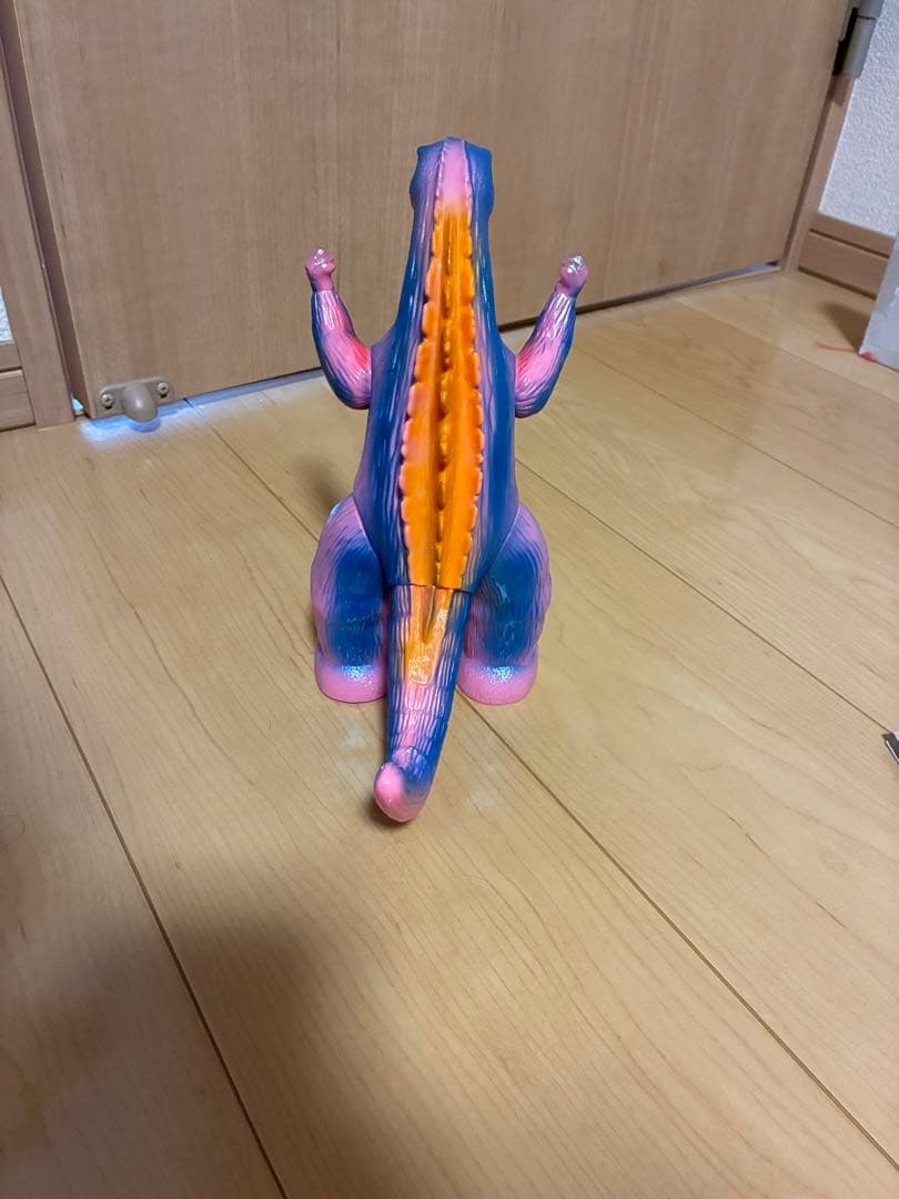 ブルマァクの怪獣シリーズ ゴジラ プラモ版 ピンクカラー M1号 マルサン