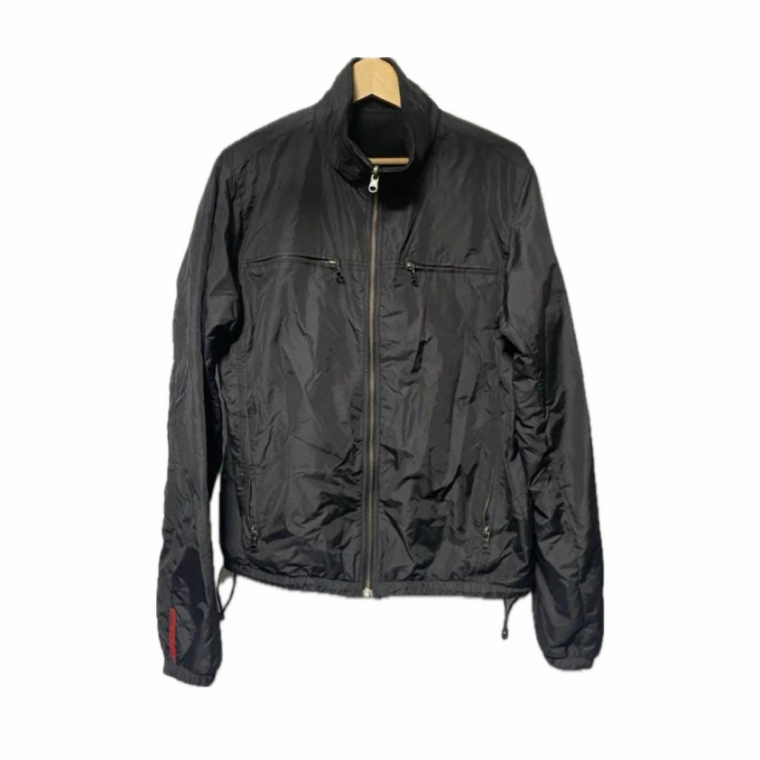 古着　ナイロンジャケット　リバーシブル　フリース