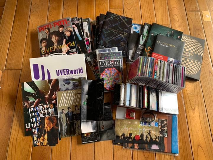 【FC限定品あり】UVERworld DVD.CD.会報まとめ売り