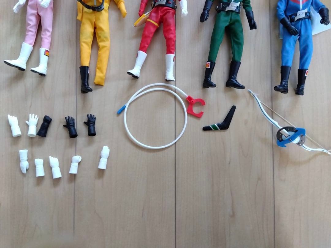 オオツカ企画　 ゴレンジャー ハイパーヒーローフィギュアセット