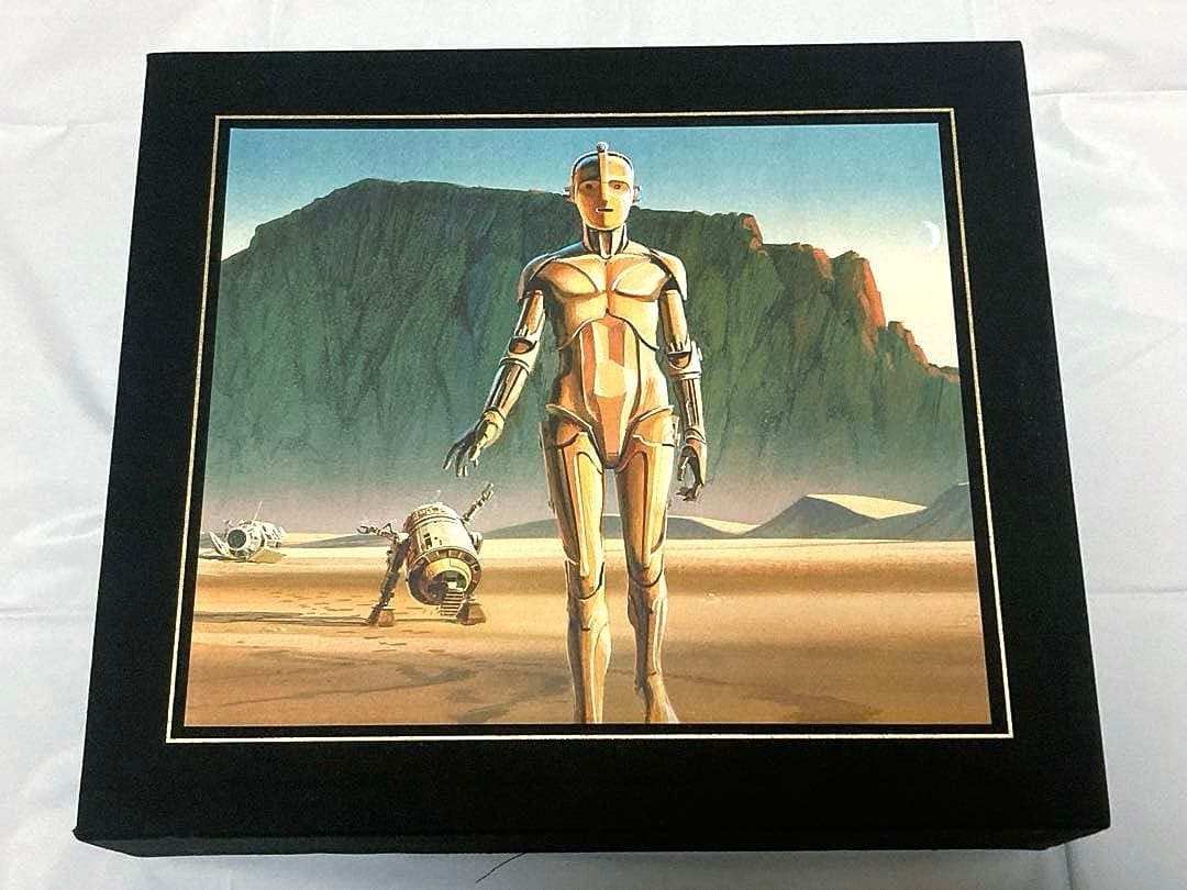 スター・ウォーズ　アート　「ラルフ・マクォーリー」画集　洋書　2冊組　箱入り