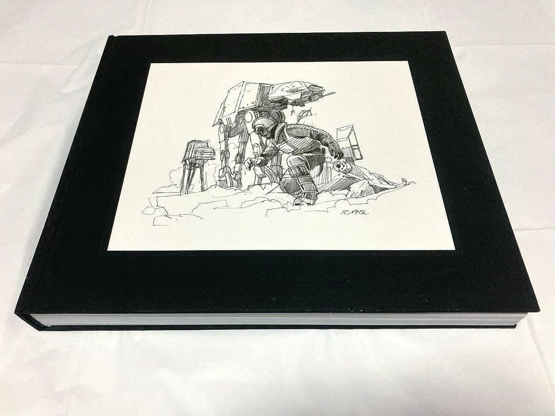 スター・ウォーズ　アート　「ラルフ・マクォーリー」画集　洋書　2冊組　箱入り