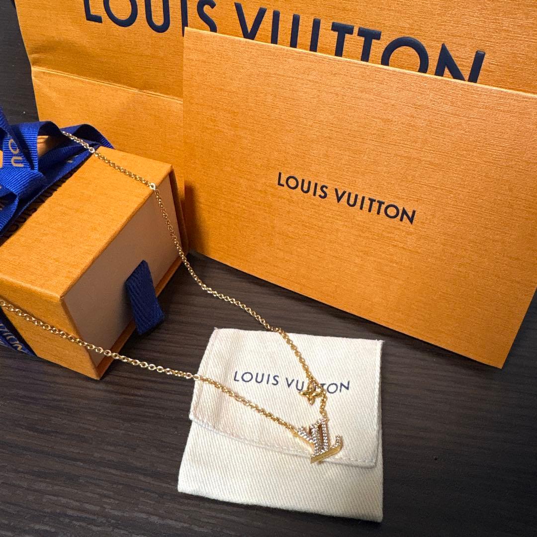 LOUIS VUITTON ゴールドネックレス アイコニック