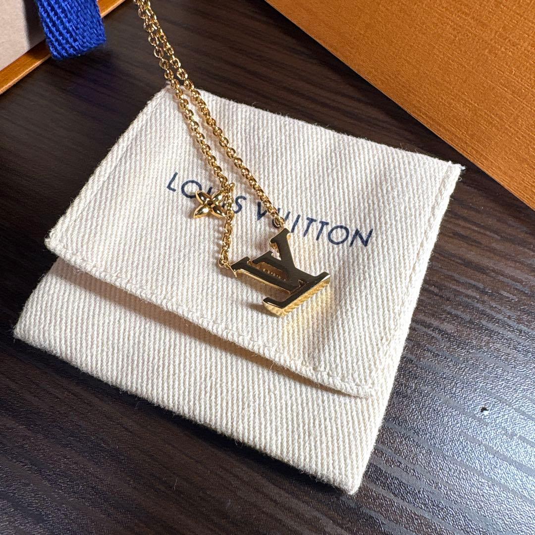 LOUIS VUITTON ゴールドネックレス アイコニック