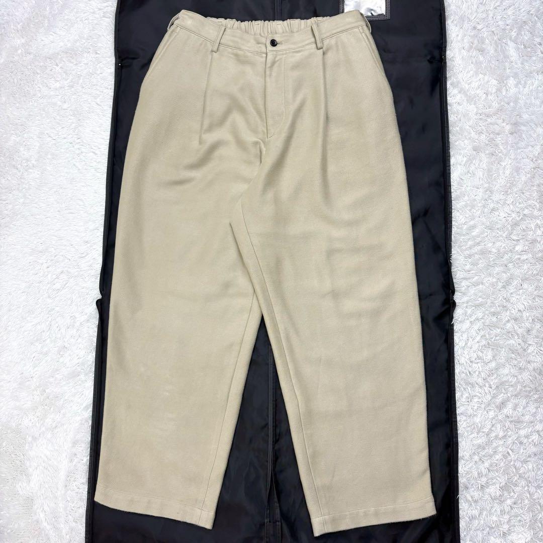 【人気サイズ1】グラフペーパー☆ワイドスラックス 22AW ベージュ