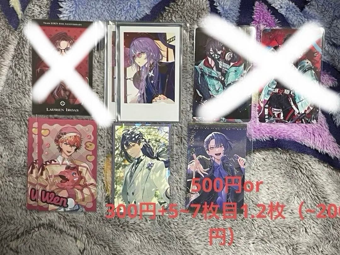 にじさんじ ボイスカード ノスタルジアコレクション 缶バッジ まとめ売り