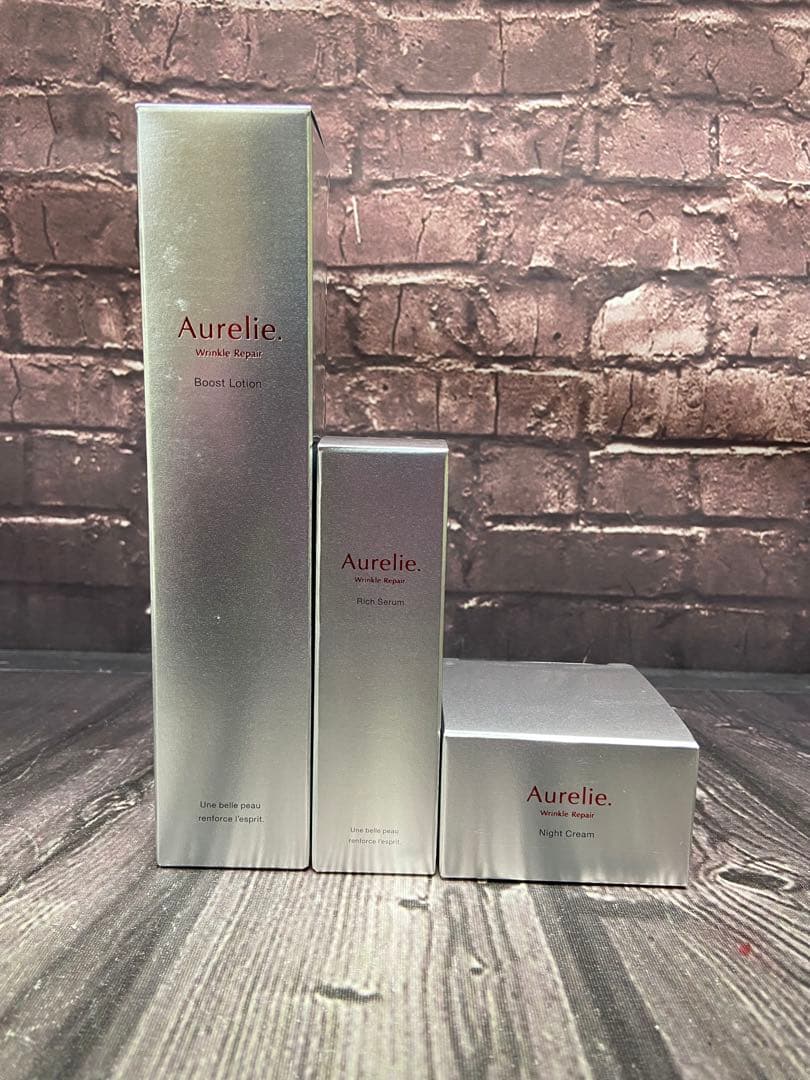 ⚫︎ オレリー リンクルリペア ブーストローション セラム ナイトクリーム