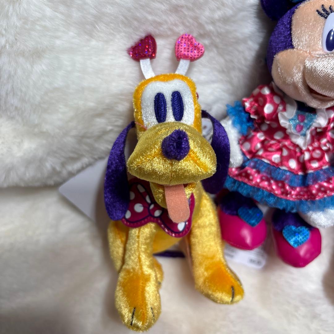 ディズニー　パルパルーザ　ミニーのファンダーランド　ぬいぐるみバッジセット