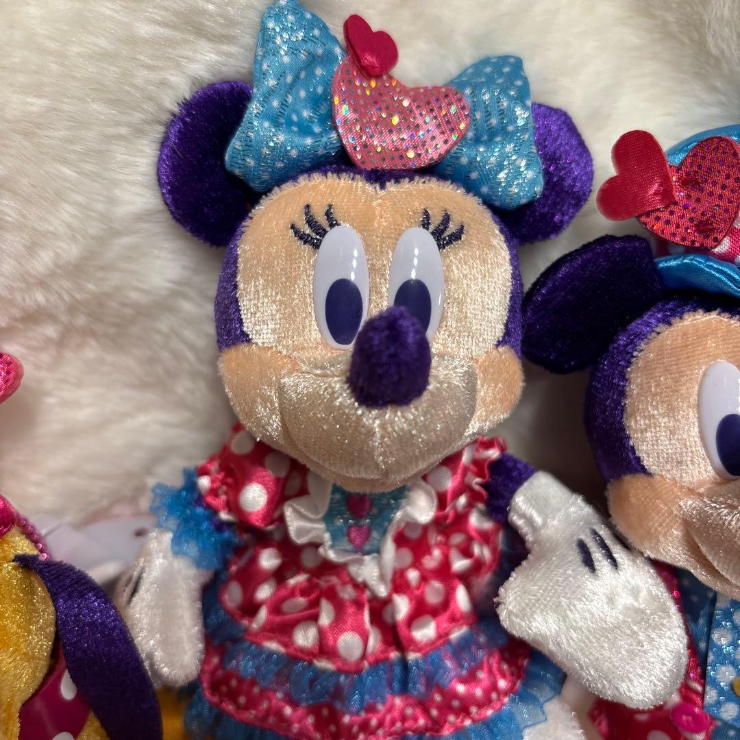 ディズニー　パルパルーザ　ミニーのファンダーランド　ぬいぐるみバッジセット