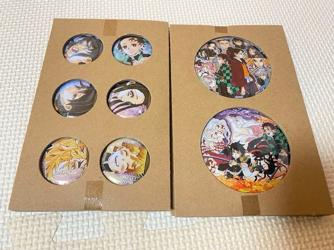 鬼滅の刃 22巻 23巻 零巻 外伝 缶バッジセット