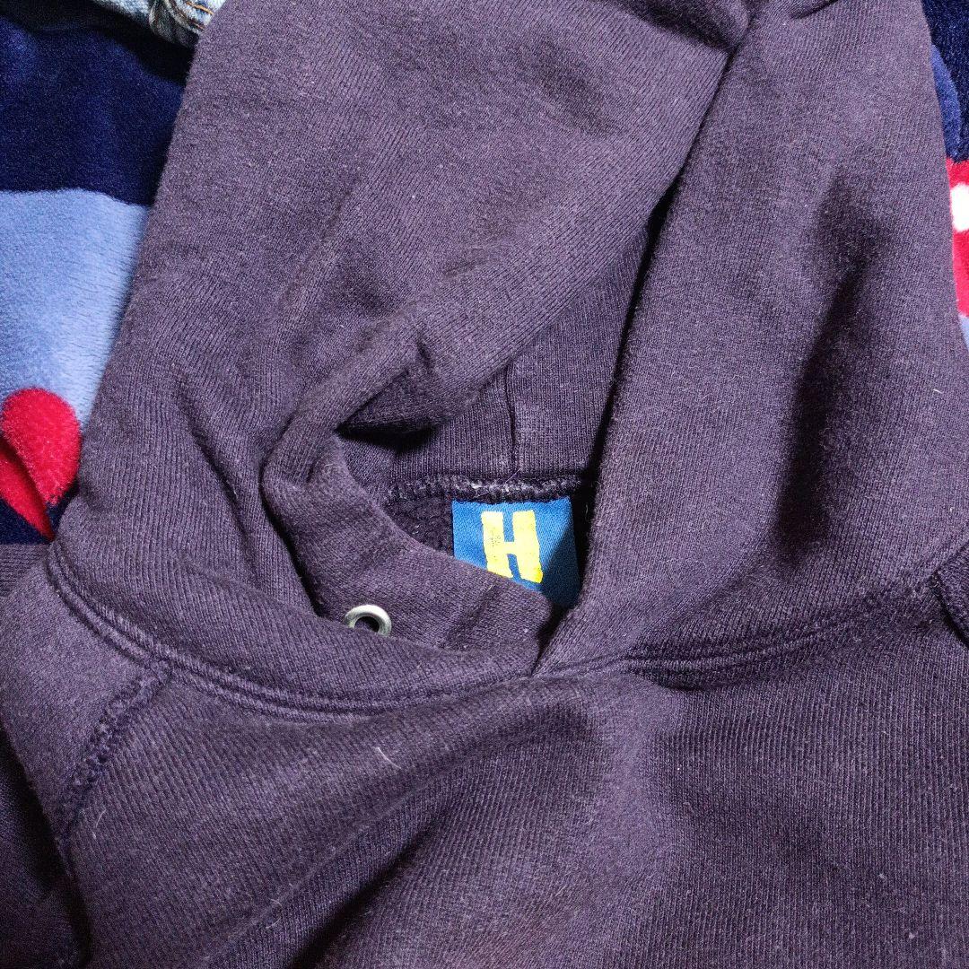 ヒステリックグラマー ロゴ プルパーカー ラグラン