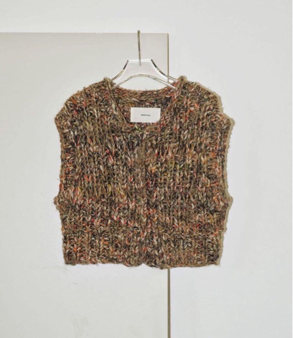 TODAYFUL トゥデイフル Mix Handknit Vest★ 24秋冬