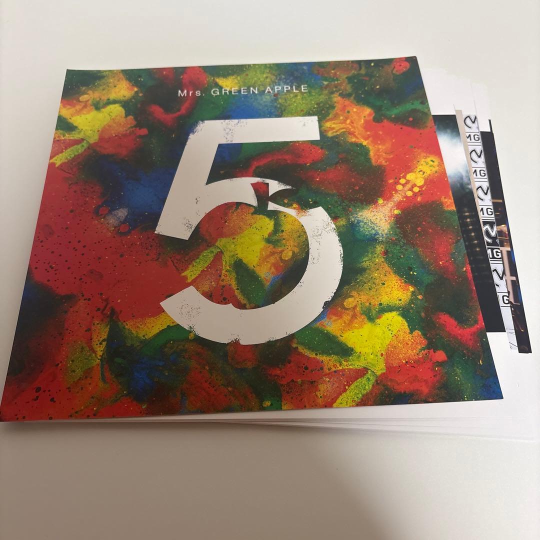 5 COMPLETE BOX Mrs. GREEN APPLE 生産限定 ミセス